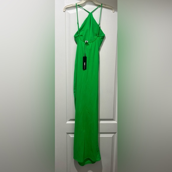 Fashionnova Green Maxi Dress - Picture 5 of 9